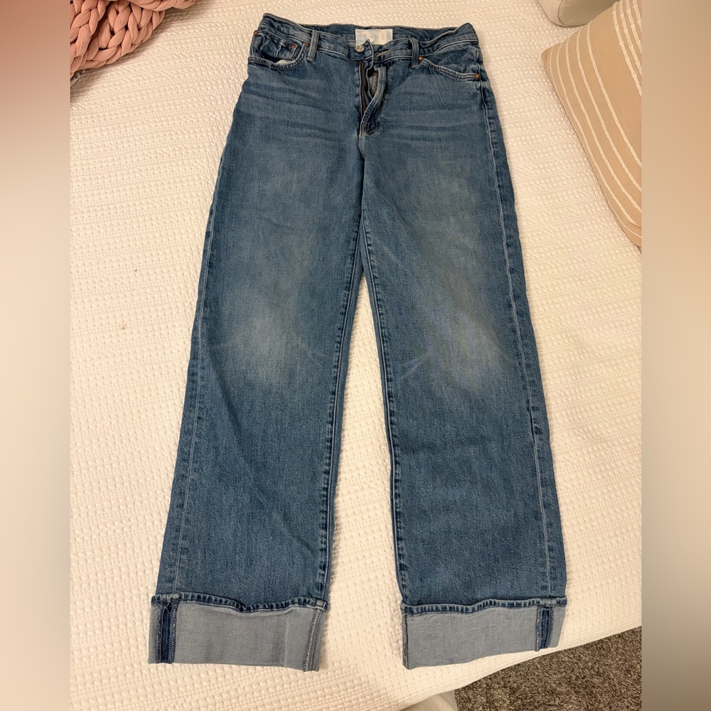 MOTHER Light Blue Denim Jeans